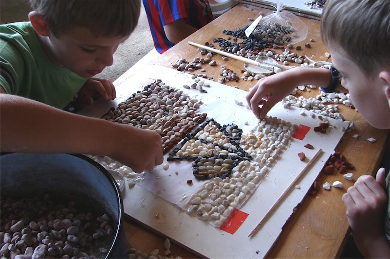 Delavnice v Galeriji Božidarja Jakca v Kostanjevici na Krki